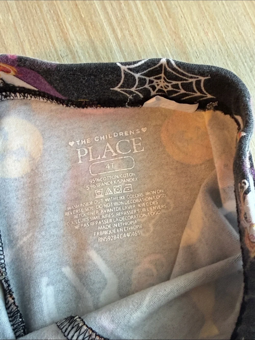 Halloween Themed Leggings, Girls 4T